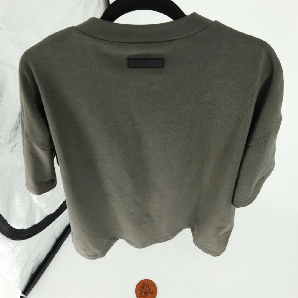 Fear Of God Essentials Shirt Mens Medium Oversized‎ Short Sleeve Tee Streetwear